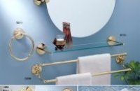 Clean Brass Bathroom Fixtures