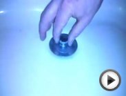 How to remove Moen popup bathtub drain stopper