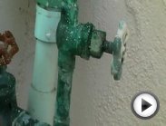 How to replace a water main shut off valve