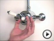 How To Use Traditional Thermostatic Shower Valve Controls