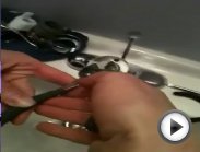Repairing leaky Moen bathroom faucet 2 of 2
