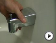 Very common leak around a bathtub or shower. Quick and easy to